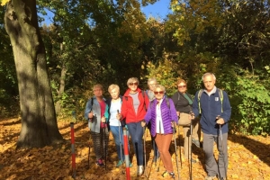 nordic walking: Kopiec Piłsudskiego'19