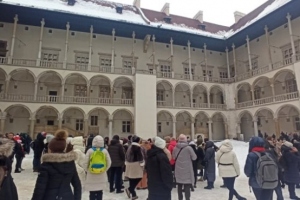 Wycieczka na Wawel. Wystawa Złoty Wiek