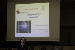 Wykład: Niezwykłe umysły sawantów